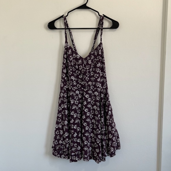 Kimchi Blue Dresses & Skirts - Kimchi Blue Purple & White Floral Dress